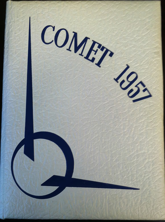 HHS 1957 Yearbook Cover